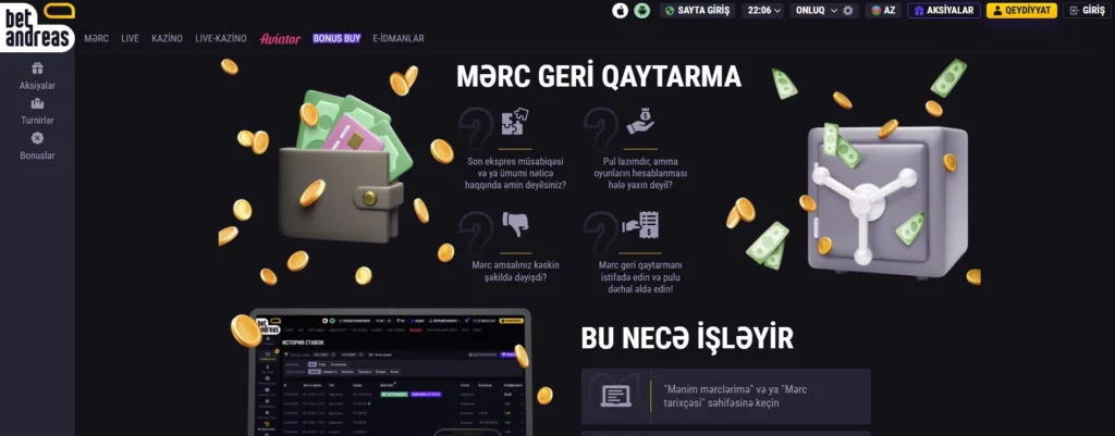 Mərcin Alınması (Cash Out)